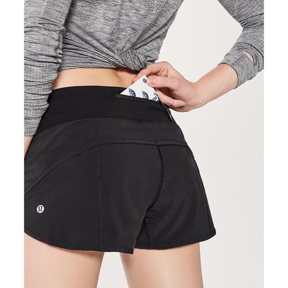 lululemon athletica Pants - Lululemon Black Speed Shorts